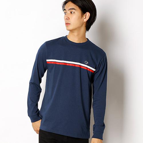 OCEANPACIFIC メンズロンTEE(ラインデザイン)